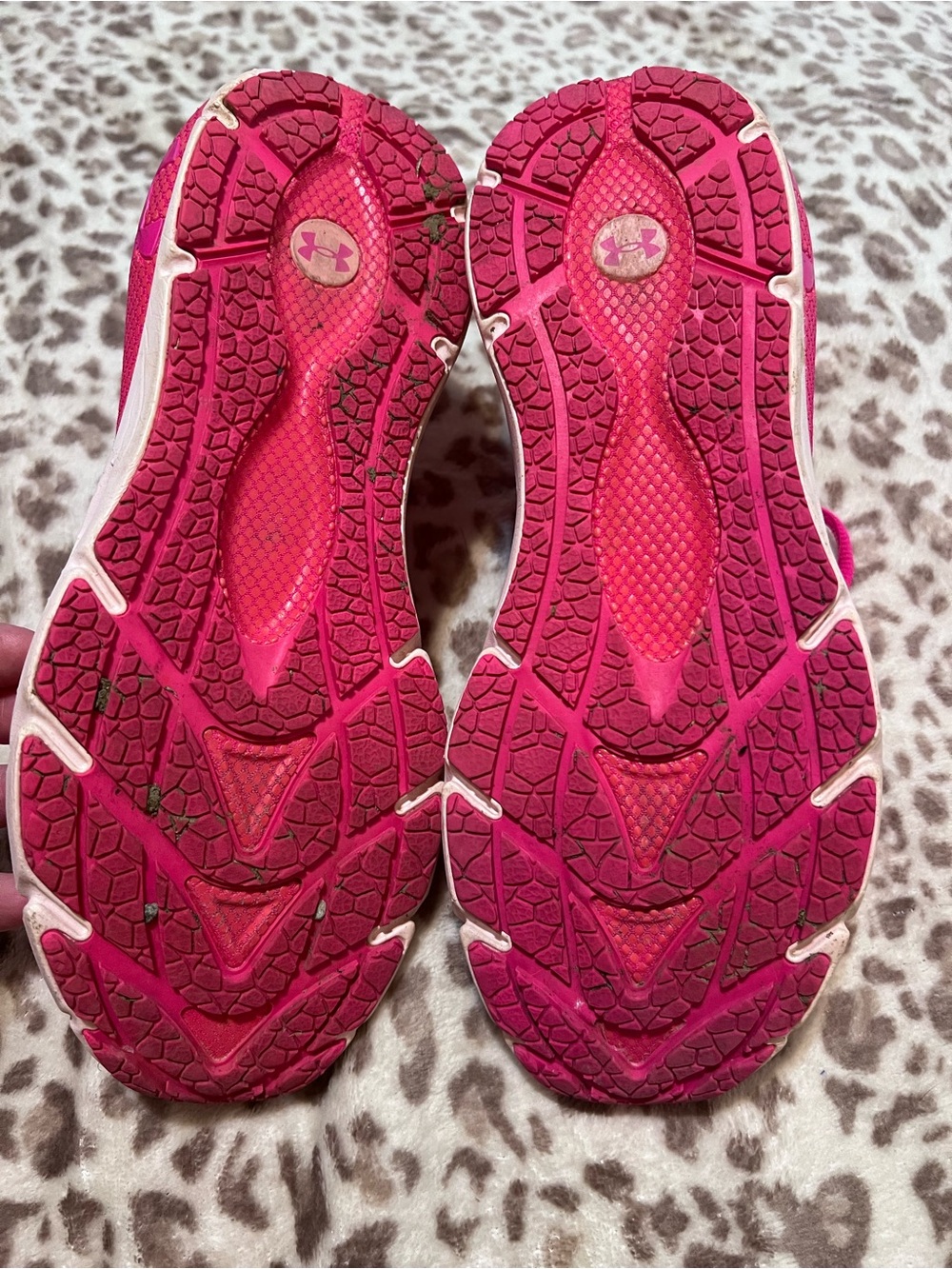 Under Armour HOVR Phantom 3 SE IntelliKnit Pink Running Shoes Women Size 9 - Picture 5 of 12